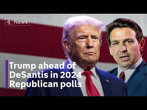 Trump maintains lead over Republican rival DeSantis, poll shows