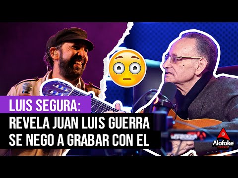 LUIS SEGURA: ENTREVISTA SE CONVIERTE EN CONCIERTO EN VIVO (REVELA JUAN LUIS GUERRA SE NEGO A GRABAR)