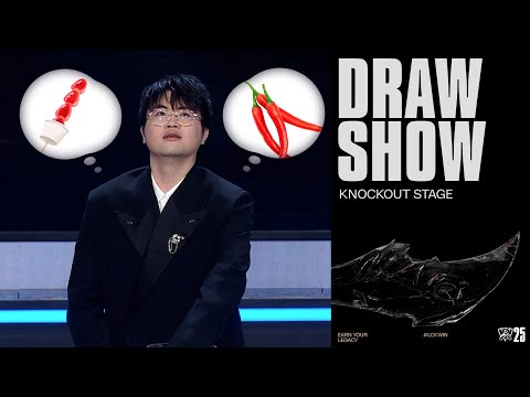 녹아웃 스테이지 조 추첨식 | 2025 월드 챔피언십