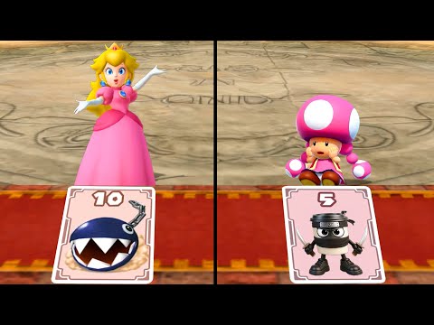 【マリオパーティシリーズ】すべてのソロミニゲームピーチVsキノピコ(最強CPU｢たつじん」)