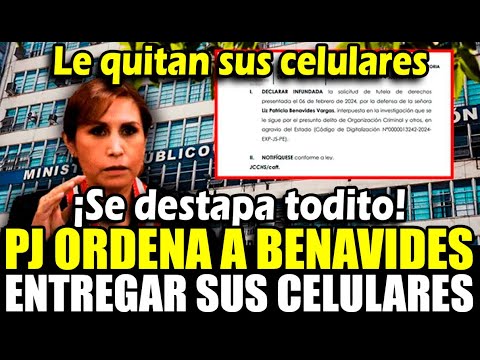 PJ Ordena a Patricia Benabides entregar sus celulares a la fiscalía, pese a negativa de la exfiscal