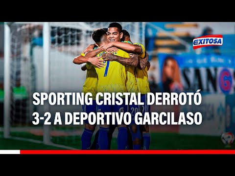 Líder del Torneo Apertura 2024: Sporting Cristal derrotó 3-2 a Deportivo Garcilaso en Cusco