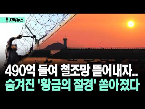 [자막뉴스] 490억 들여 철조망 뜯어내자.. 숨겨진 '황금의 절경' 쏟아졌다