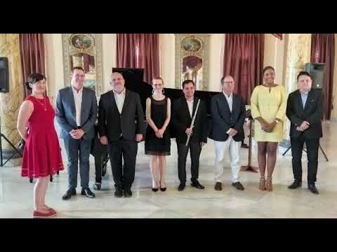 REPORTAJE SOBRE INAUGURACIÓN JORNADA DE LA FRANCOFONÍA EN EL PALACIO DE LOS MATRIMONIOS DE PRADO