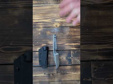 SPITZKANTE FIXED BLADE BOOT STYLE Black and White Marcaida
