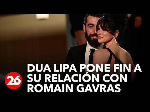 ¿Se acabó el amor? Dua Lipa pone fin a su relación con Romain Gavras