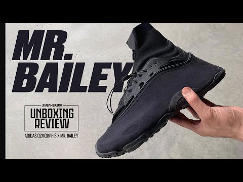 O FUTURISMO DE MR. BAILEY EM MAIS UM ADIDAS - UNBOXING+REVIEW Mr. Bailey x adidas Ozmorphis