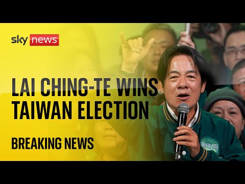 Watch live: Ballot counting begins in Taiwan’s presidential election