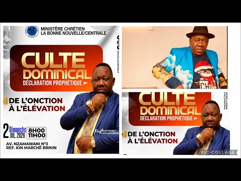 MPBTV en direct de Kinshasa -Pasteur Bobo Koyangbwa..De l’Onction à l’Elevation