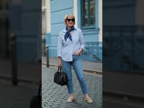 トレンド創作の動画サムネイル - Golden Style Diaries – Inspiring Outfit Ideas for Women 50, 60, and Beyond💋🎀#styleafter50 #style
