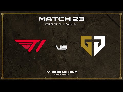 T1 vs GEN | 매치 23 하이라이트 | 02.01 | 2025 LCK CUP 그룹 배틀