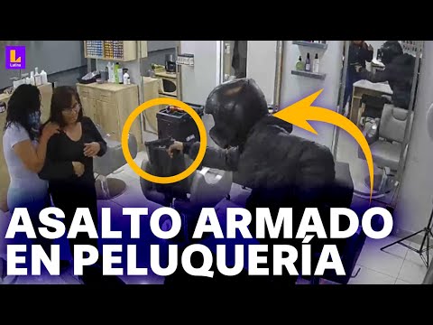 Estado de Emergencia en San Martín de Porres: Delincuente es captado asaltando mujeres en peluquería