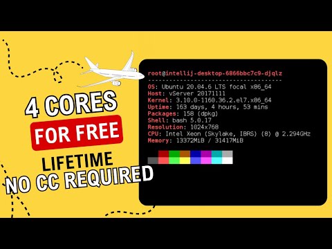 How to get a 4 core 12gb ram vps / server for free no credit card required and lifetime !