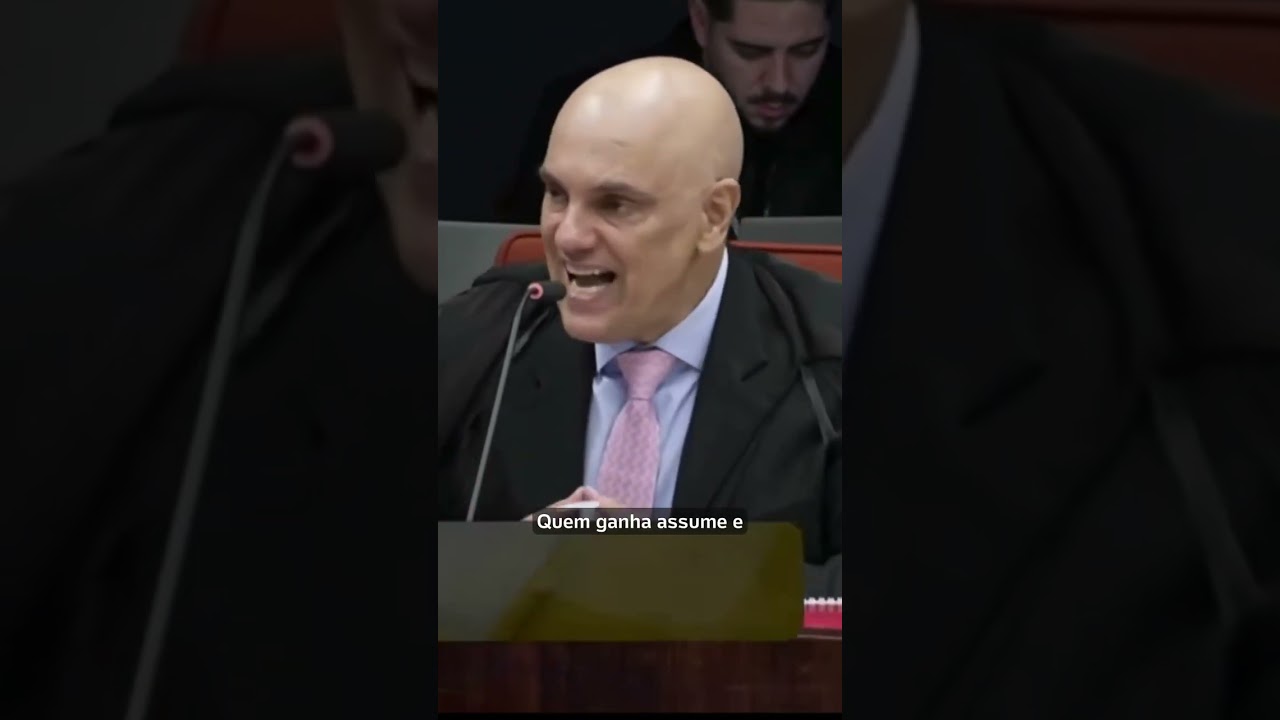 O Brasil quase volta a uma ditadura diz Alexandre de Moraes durante voto no STF