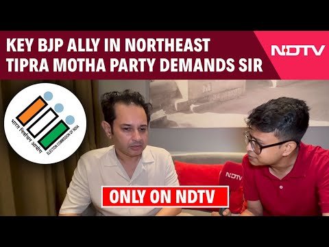 Tipra Motha Party Chief Pradyot Debburman: "We Need SIR In Northeast; Illegal Immigrants Are..."