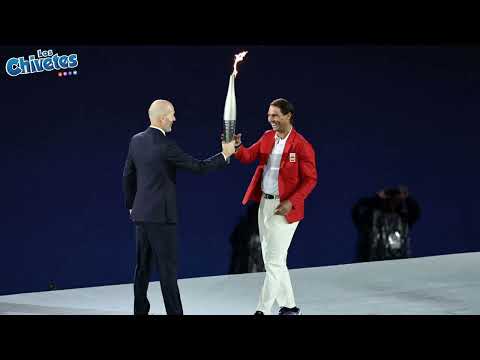 INCREÍBLE INAUGURACIÓN DE LAS OLIMPIADAS PARIS 2024 | ZINEDINE ZIDANE, RAFAEL NADAL | PEBETERO