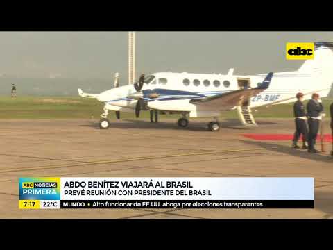 Abdo Benítez viajará a Brasil para reunirse con Jair Bolsonaro