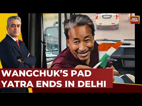 Sonam Wangchuk's Pad Yatra For Ladakh Autonomy And Climate Action Ends In Delhi | India Today