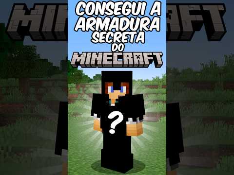 😱 CONSEGUI a MELHOR ARMADURA no MINECRAFT! #minecraft #mcpe #jogos