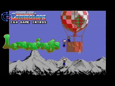 C64 Game Intro: Lemmings (DMA Design/Psygnosis,1993)