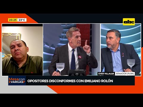 Caso Pecci: opositores disconformes con Emiliano Rolón