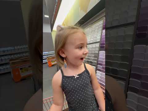 I’m still confused what color we are doing for her room?! 🙃🤣 #house #paint #DIY #homedepot #foryou