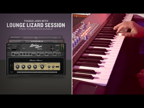 Groove Town—Thiago Pinheiro jams with the Lounge Lizard Session electric piano plug-in