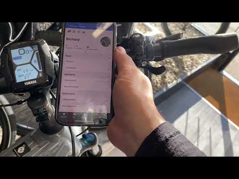 Quick How To Connect Komoot to Haibike with Yamaha C Display