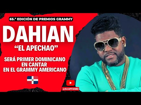 Dahian El Apechao será primer dominicano cantando en los Grammy americano