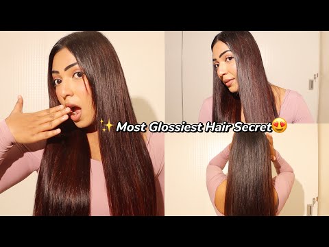 What is the secret to my Most Glossiest Hair? 😍