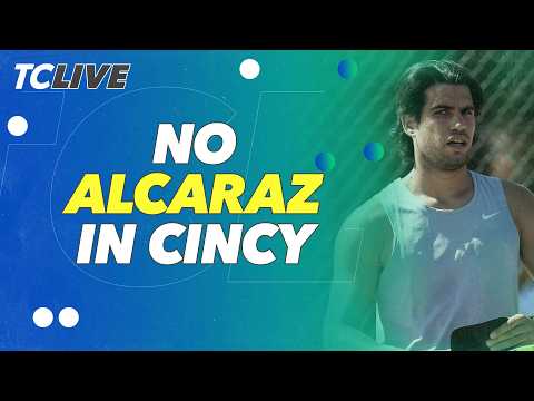 Carlos Alcaraz WITHDRAWS from Cincinnati | TC Live