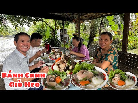Ngày Mưa Bắt Hôi Được Nhiều Cá Trê, Ăn Tô Bánh Canh Giò Heo Nóng Hổi