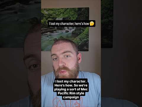 I lost my character, here's how 🤔