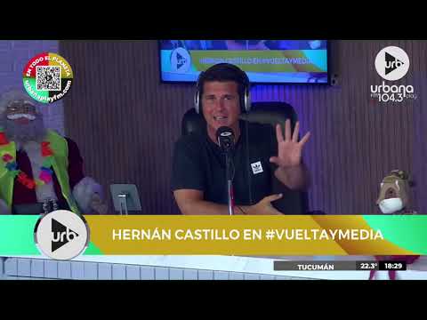 ¡Hernán Castillo pasó por #VueltaYMedia!