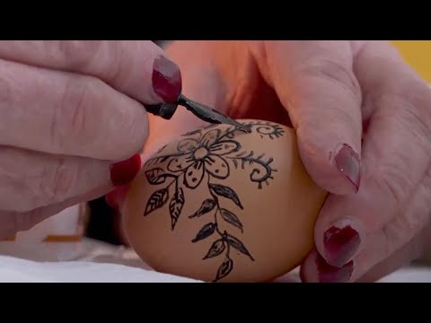 Artisans keep local traditions alive with hand-decorated Easter eggs