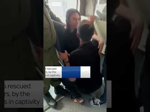 Israel says it has rescued four hostages from Gaza