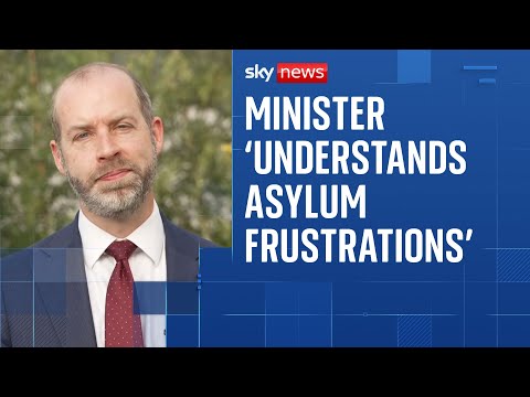 Minister insists government is 'getting a grip' on asylum system | Epping asylum protests