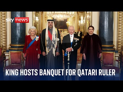 King pays tribute to 'profound' ties with Qatar at state banquet