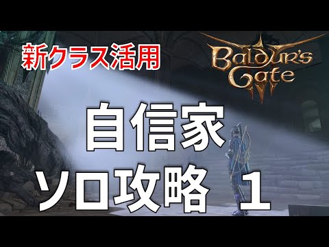 新サブクラスの実力は！？自信家難易度ソロ攻略１【バルダーズゲート3】