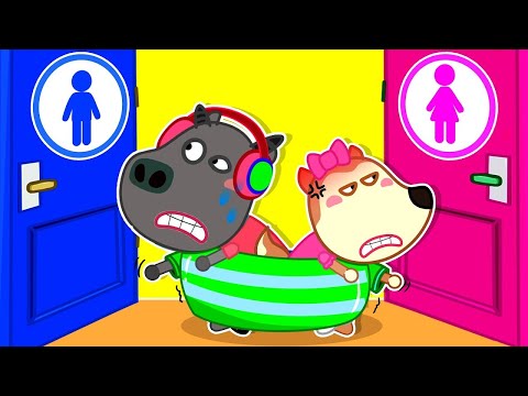 EN VIVO:  ¿Niño o niña?  Situaciones Divertidas por Wolfoo | Dibujos animados