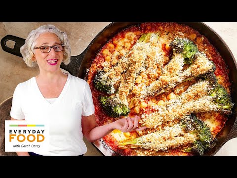Broccoli-and-Chickpea Parmesan | Pantry Staples | Everyday Food with Sarah Carey