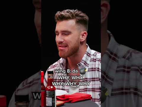Taylor Swift's boyfriend reacts to every wing on Hot Ones