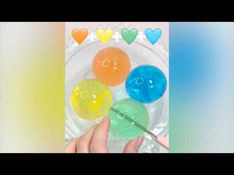 🧡+💛+💚+🩵Tape Balloon DIY with Super Giant Orbeez and Nano Tape ASMR🎧