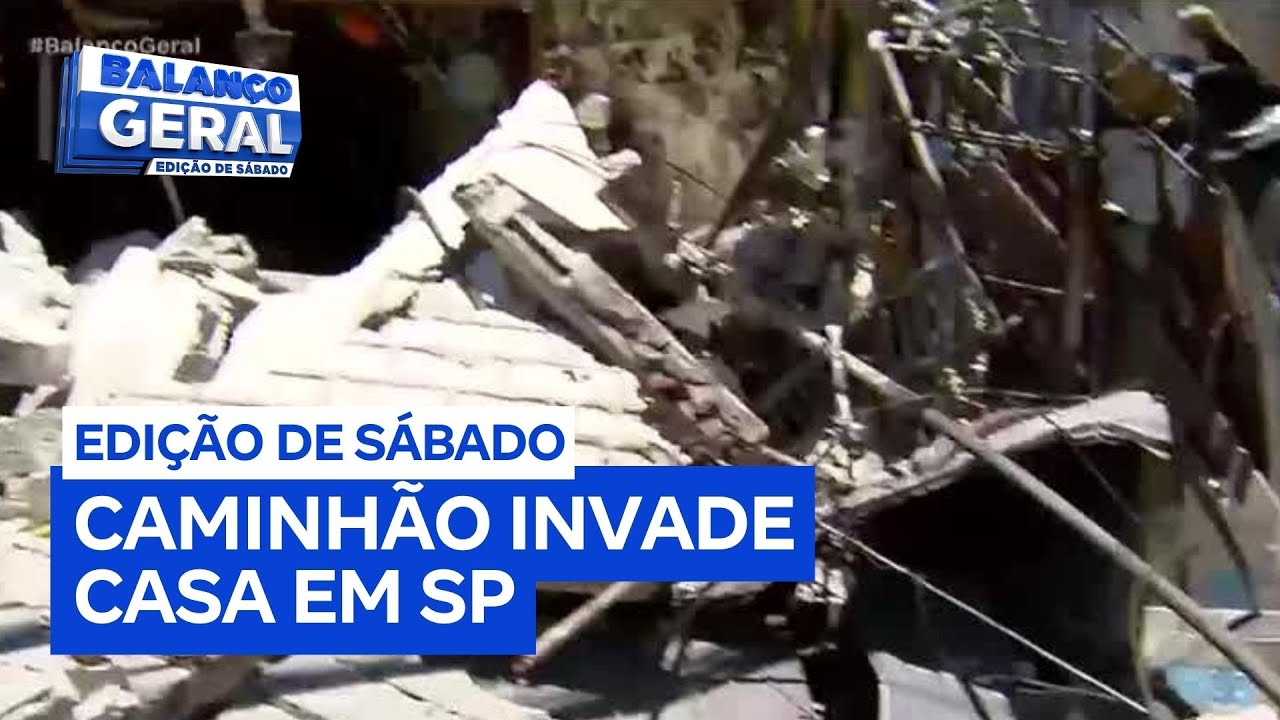 Caminhão desgovernado danifica casa na zona sul de São Paulo