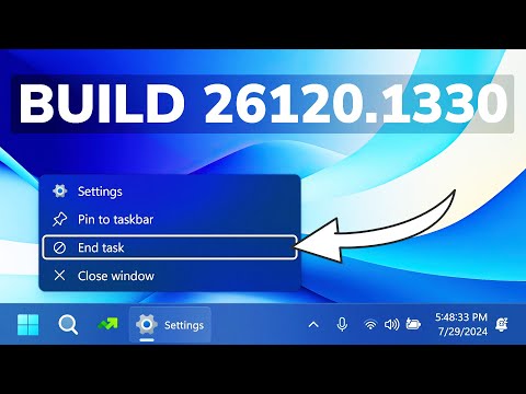 New Windows 11 Build 26120.1330 – New File Explorer and Taskbar Changes, New Settings + Fixes (Dev)