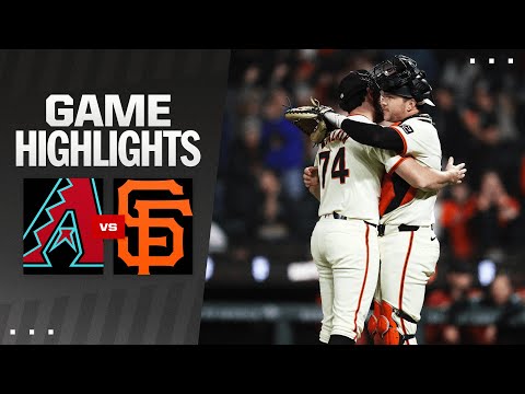 D-backs vs. Giants Game Highlights (4/18/24) | MLB Highlights