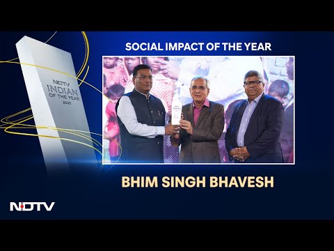 Journalist Bhim Singh Bhavesh Wins 'Social Impact Of The Year' Award