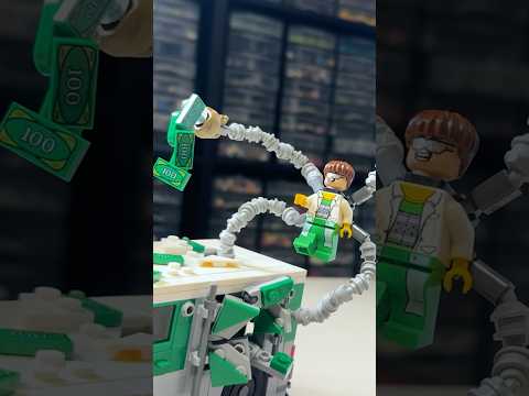 My LEGO Spiderman vs Doc Ock diorama #lego #marvel #moc #spiderman #creative