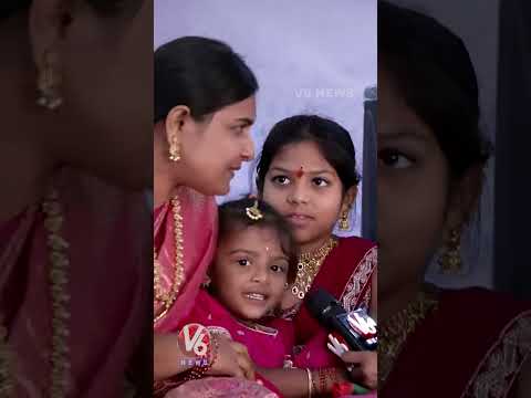చిన్నారులతో చంద్రవ్వ ముచ్చట్లు | Teenmaar Chandravva’s Fun Moments with <strong>Kids</strong> | V6 <strong>News</strong>