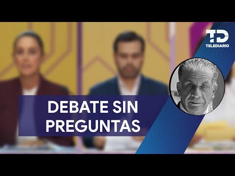 Debate presidencial sin preguntas importantes para los candidatos